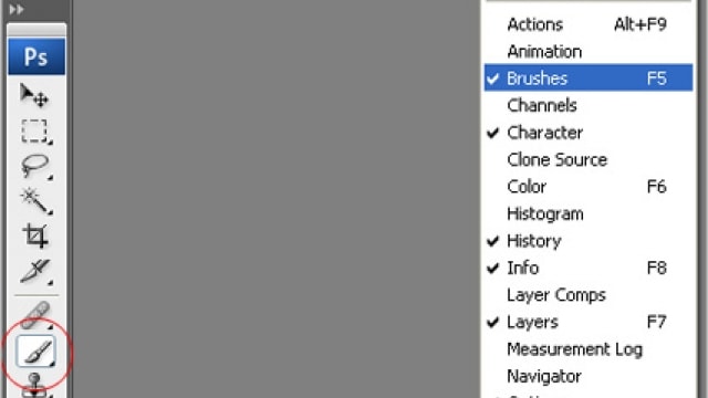 photpshop: how to install and use brushes. [with video tutorial]