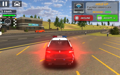 Be in a cop car and chase thieves from your browser – Grand Vegas Simulator – Play Online